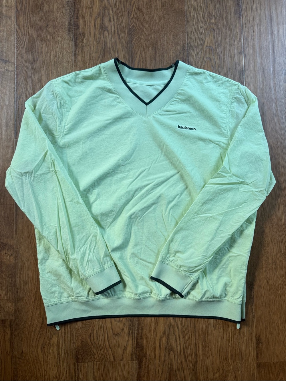 Lululemon Lightweight Water-Repellent Golf Shell Lime/Mint Green
